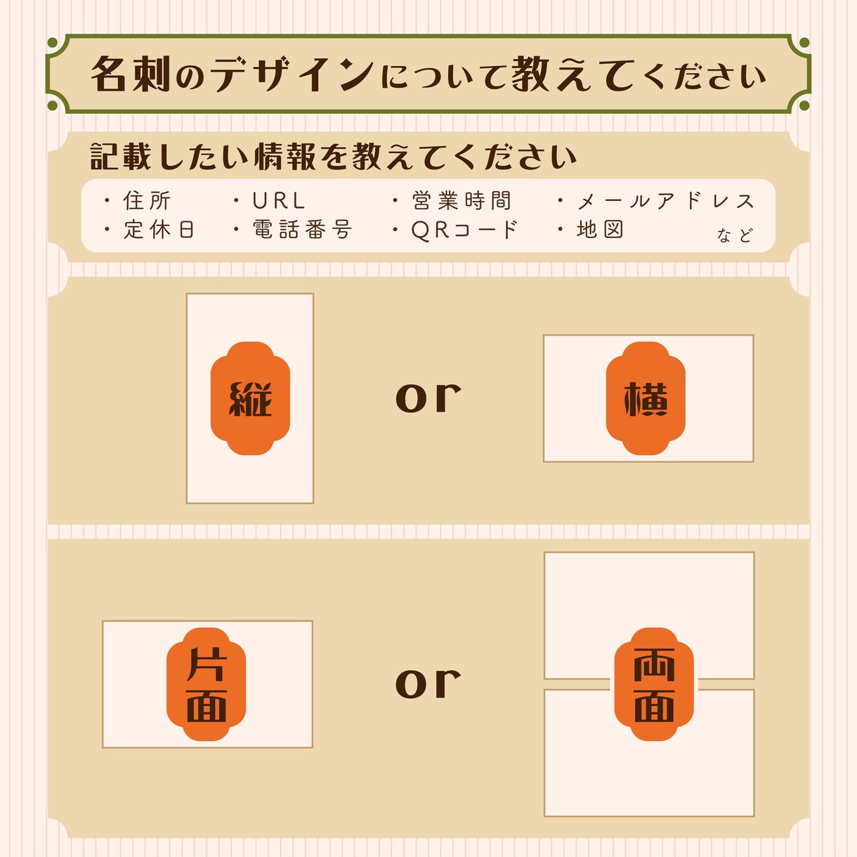開業に必要な3点をお得なセットで制作いたします 和風レトロ大好きデザイナーが大正ロマン風にデザインいたします イメージ5
