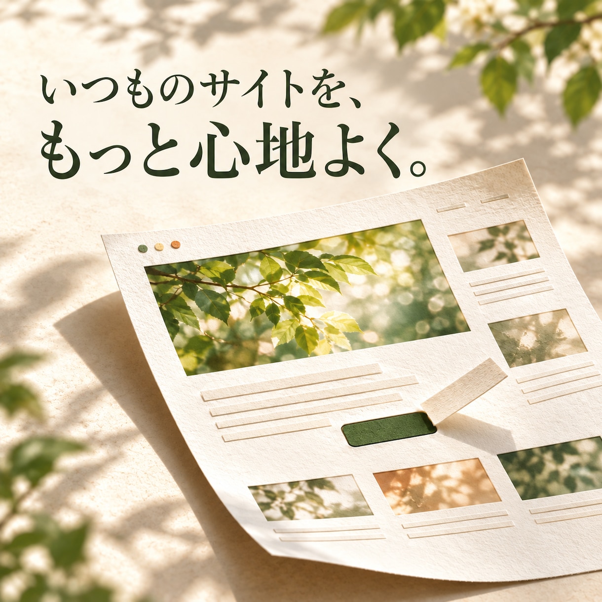 Webのちょっとした修正や崩れをまとめてします 箇条書きで教えてください。できることをまとめて解決します。 イメージ1