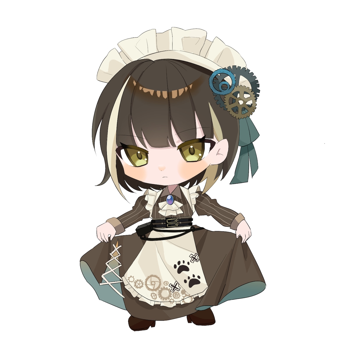 商用込！SNS・返礼品に！可愛いミニキャラ描きます グッズ、配信用などに！商用利用OK イメージ5