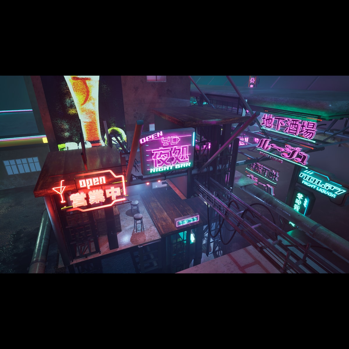 ゲーム・映像向け3DCGの背景を制作します イメージを形に。デザインからUE5へのセットアップまで イメージ9