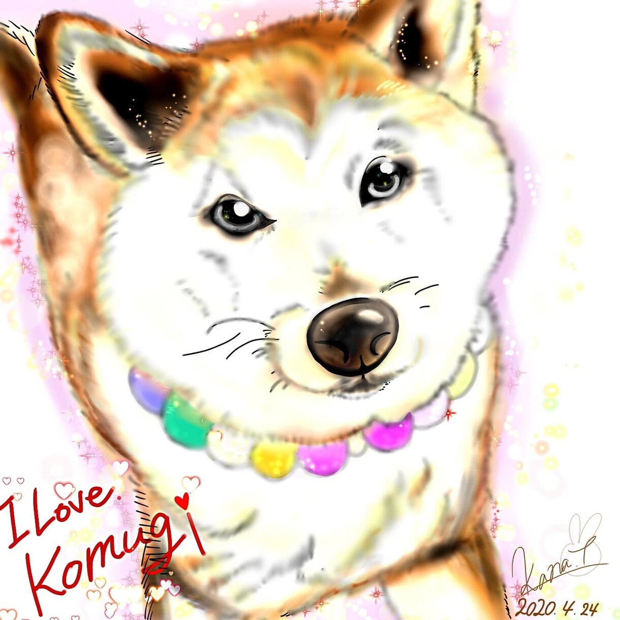 ペット　人の似顔絵を描きます。ます アナログ、デジタル可能です！あなたのご希望叶えます！ イメージ3