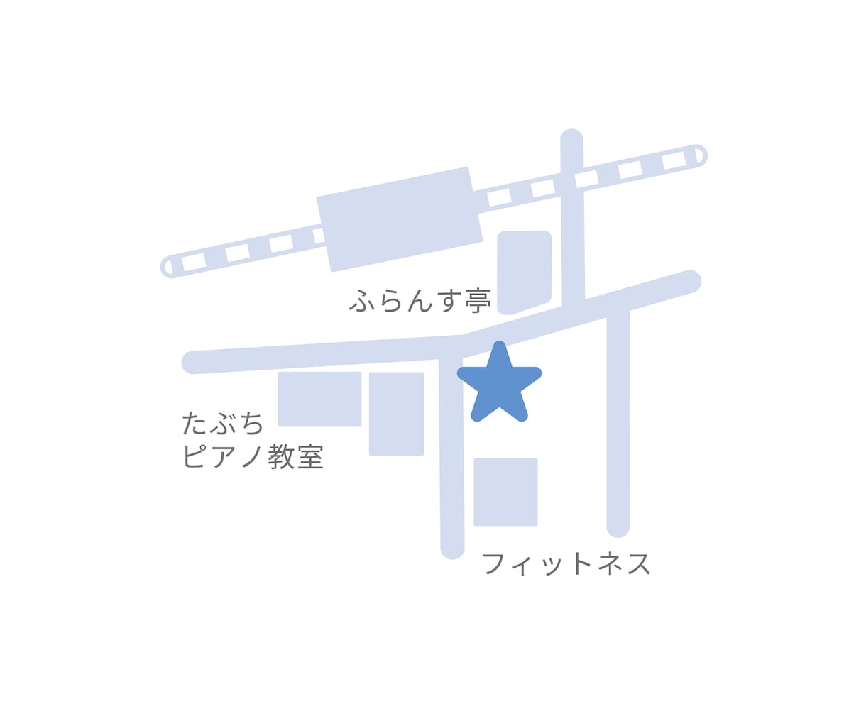 地図データ（名刺やwebサイトに！）作成します シンプルで分かりやすい。名刺デザインのアクセントにも！ イメージ7