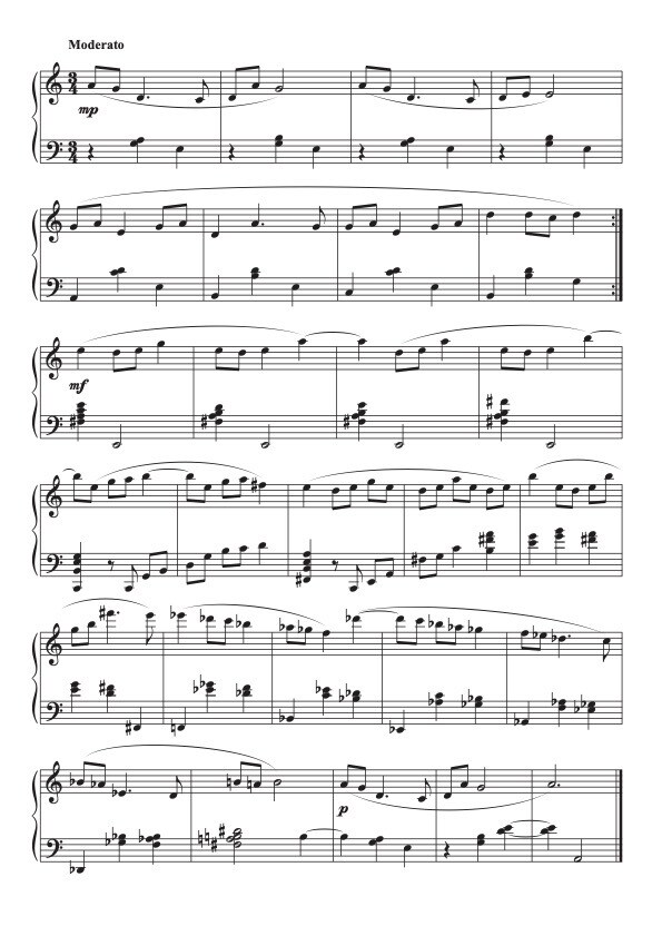 楽譜 / 作曲します パリで勉強した作曲家がオリジナル曲を作ります！ イメージ1