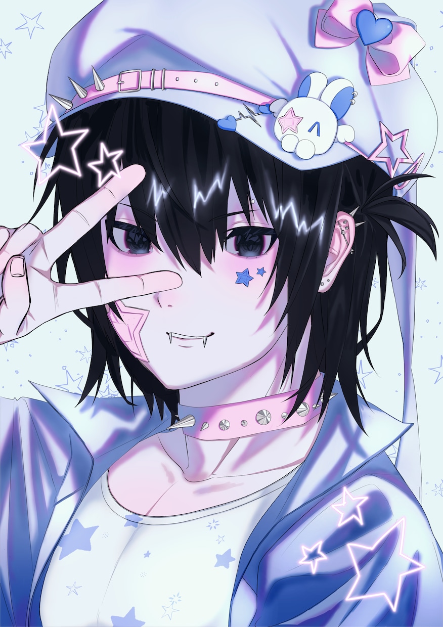 可愛いからかっこいいまで様々なイラストお描きします SNSや動画、グッズなどにも様々な用途にお使いできます イメージ1