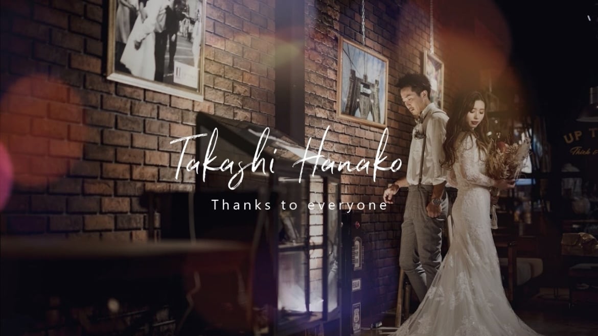 3.結婚プロフィールムービーつくります おしゃれで大人っぽい人気のデザイン♡ イメージ8