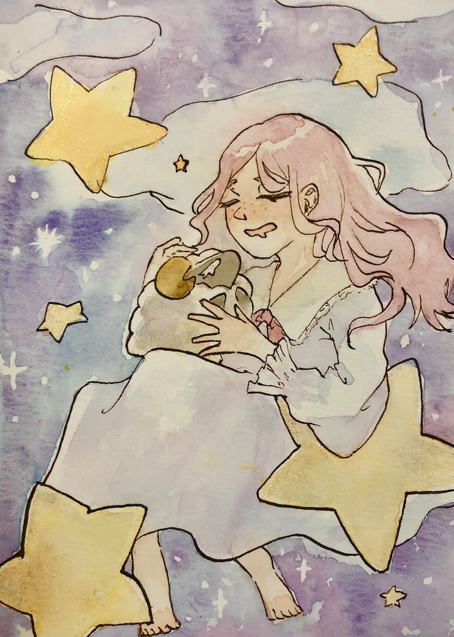 原画イラスト販売します 私のオリキャラを描いて欲しい。原画が欲しい。と言う人向けです イメージ1