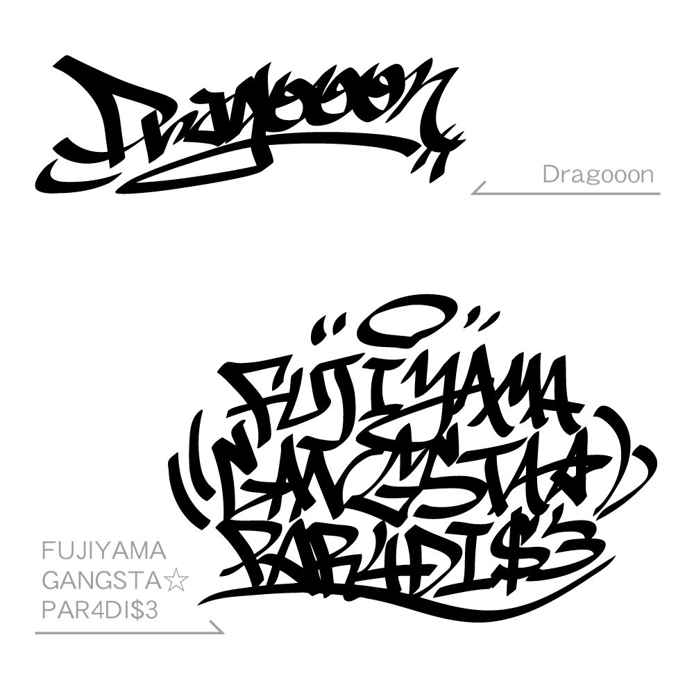あなたの好きな綴りでグラフィティのタグを描きます 英字・ひらがな・漢字OK！完全オリジナル！ イメージ4