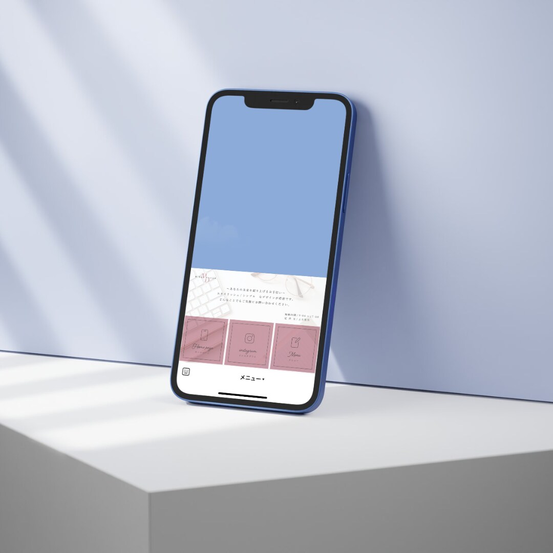 3名様限定価格！LINEリッチメニュー制作します 完全オリジナルで予約・集客に繋げるデザインを提供します！ イメージ3