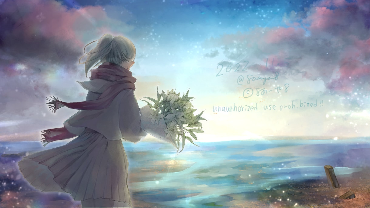 心に響く幻想MVイラスト描きます ファンタジー／ゴシック／民族／ バラード系楽曲と相性◎ イメージ9