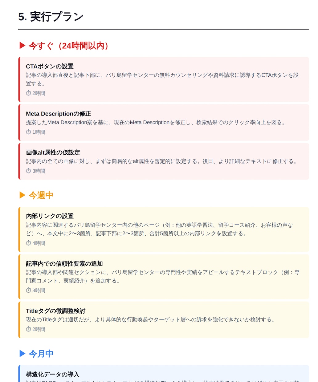 売上につながるSEO・サイト改善診断をします 表面的なSEOではなく、売上に直結する改善を提示します。 イメージ4