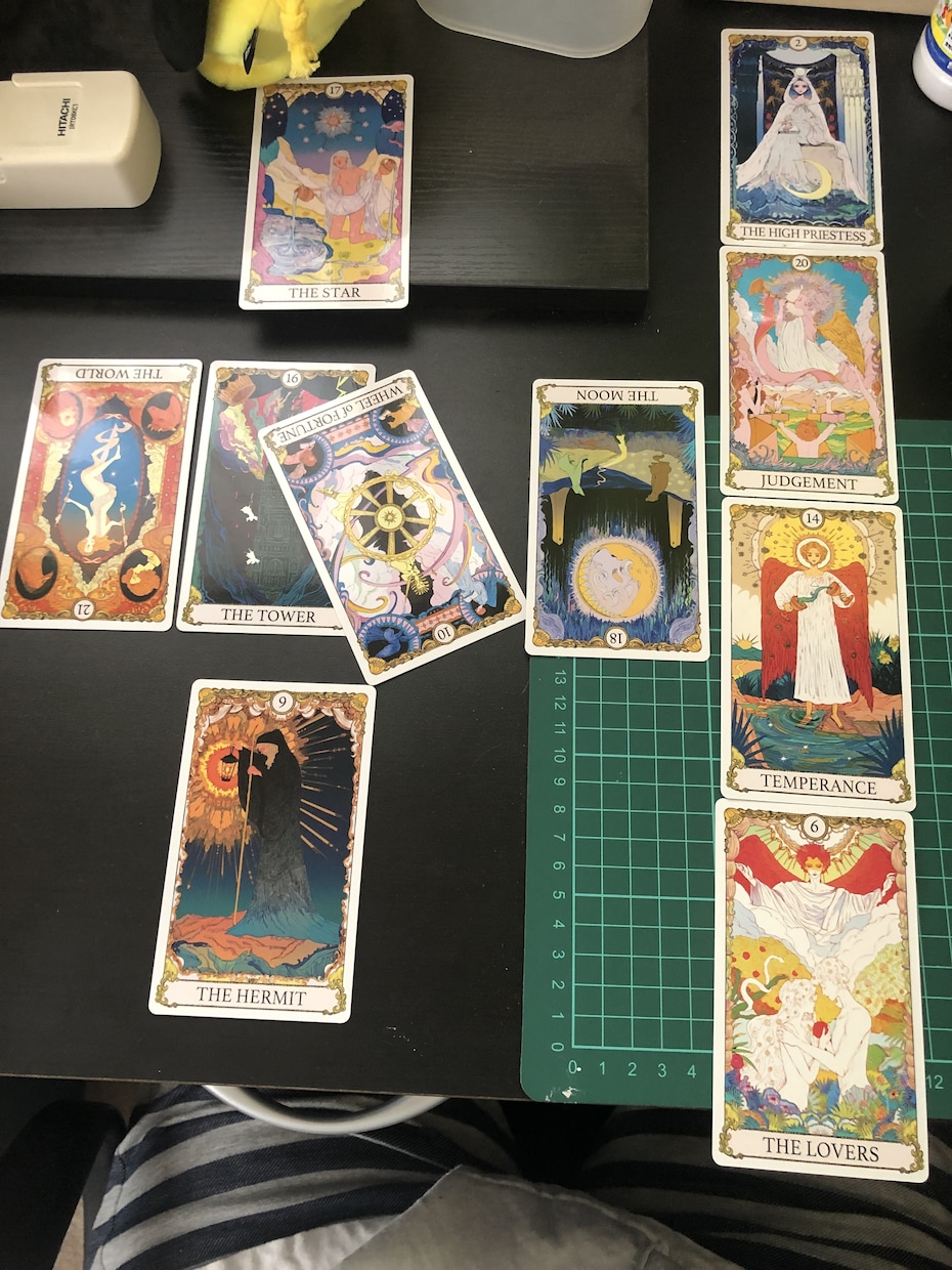 お相手様の潜在意識に入ります 霊視、霊聴、透視をしながらカードを視ていきます！ イメージ1