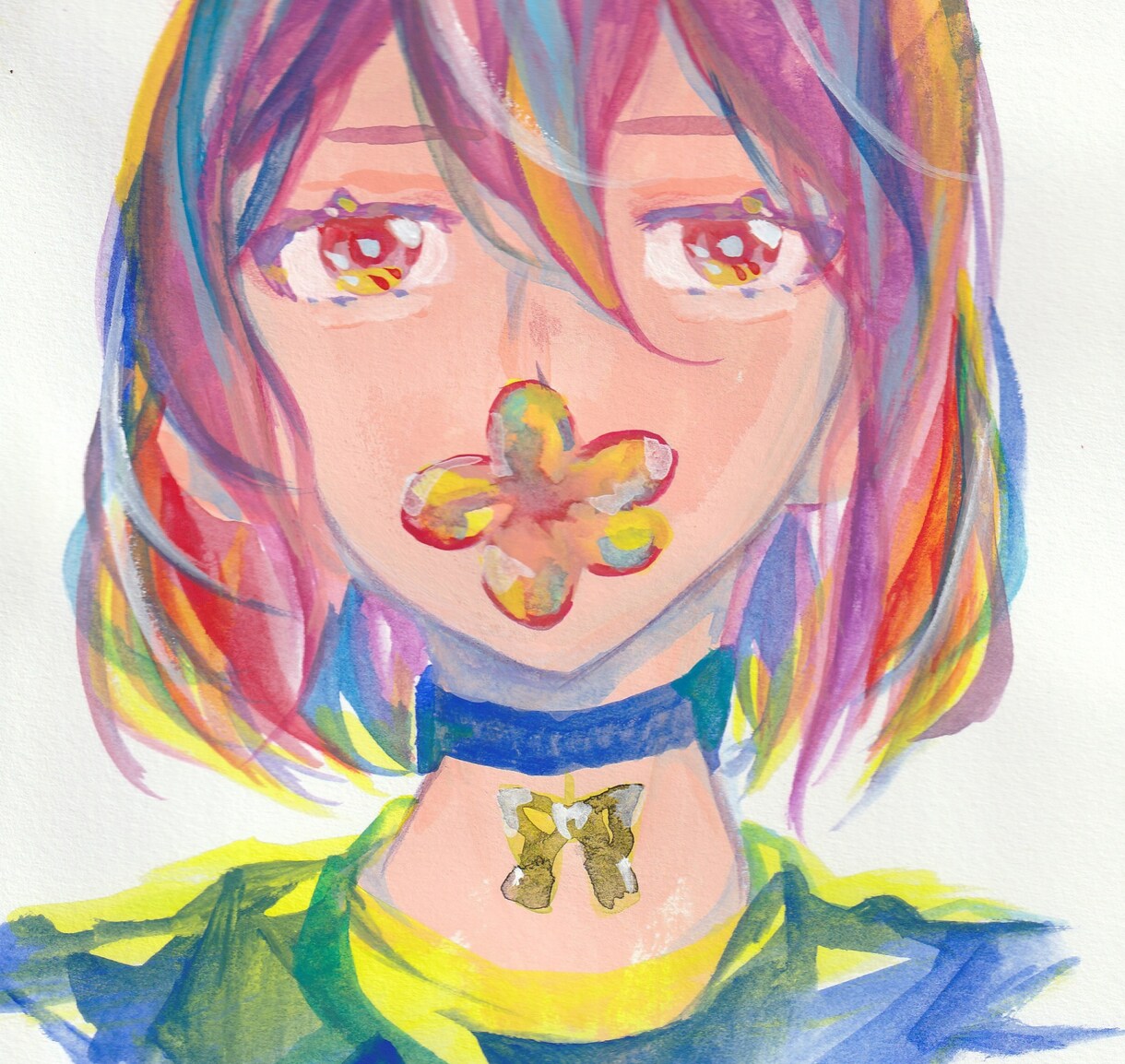 鮮やかな色で世界観を形に！対話で理想を描き出します 言葉のキャッチボールでつくる、世界にひとつの手描きイラスト イメージ5
