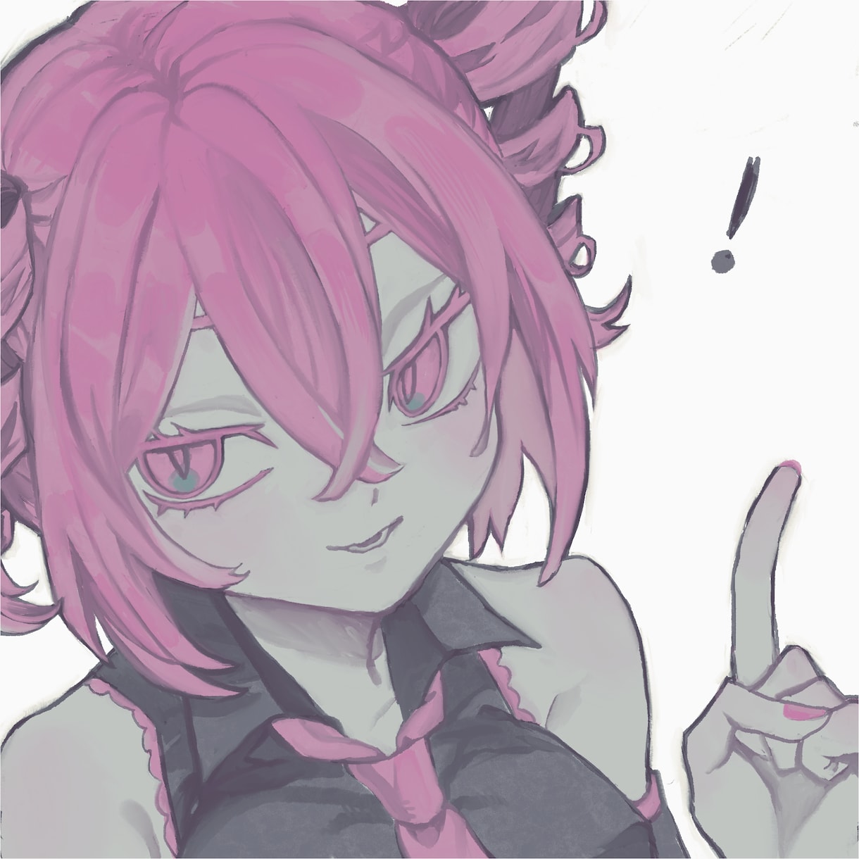 エモいSNSアイコン／歌ってみたサムネイル描きます 【くすみカラー×感情豊かなラフ塗りアイコン】 イメージ3
