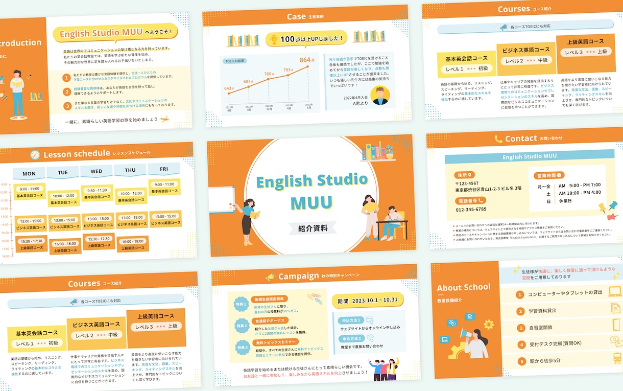 お持ちのスライド資料をブラッシュアップします Canva、PowerPoint、PDFの対応可能！ イメージ3