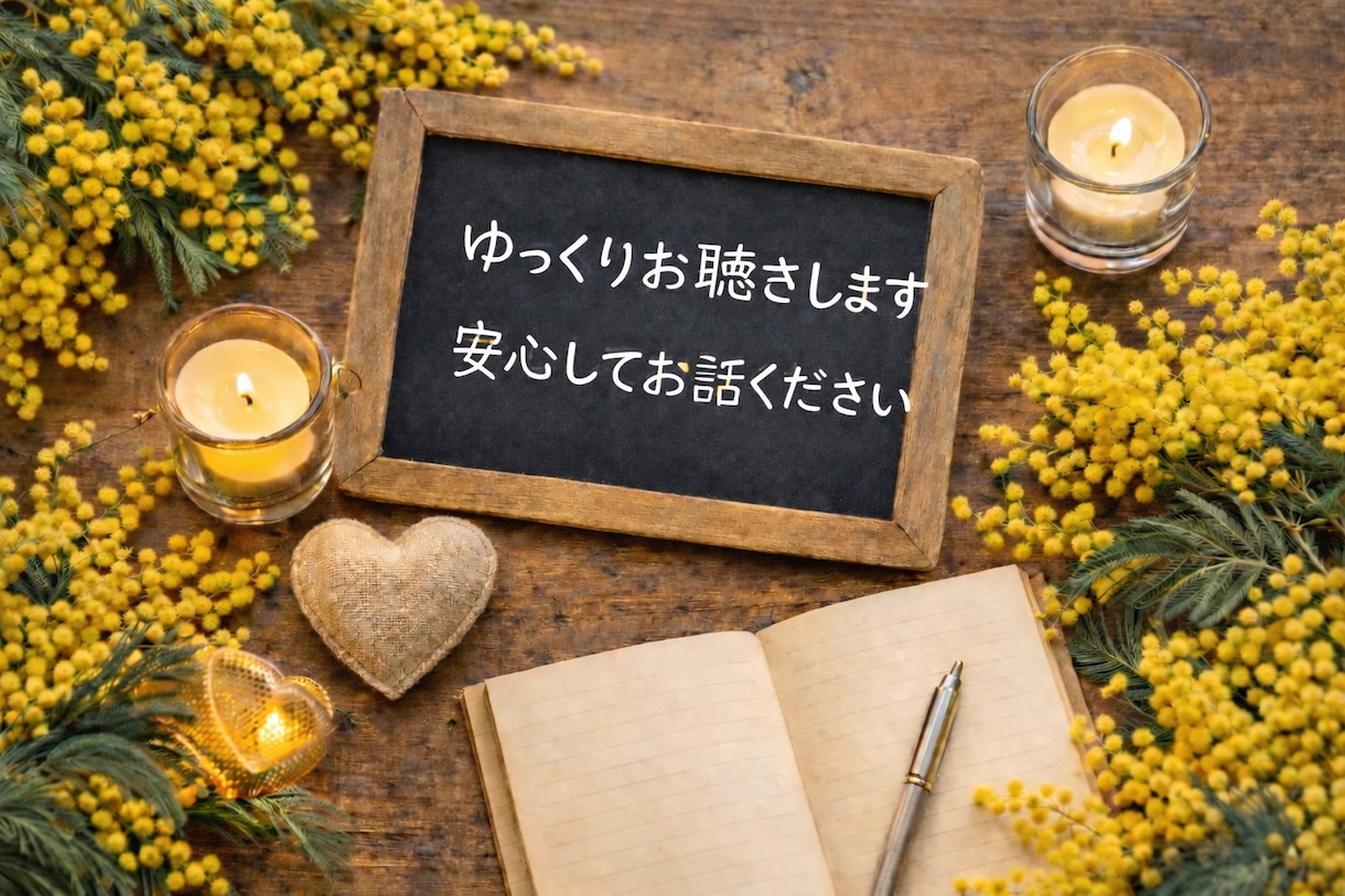 相談経験あり♡ あなたの言葉、心に寄り添います 自分らしさを取り戻せる場所です。　何でも5分でもOK イメージ3