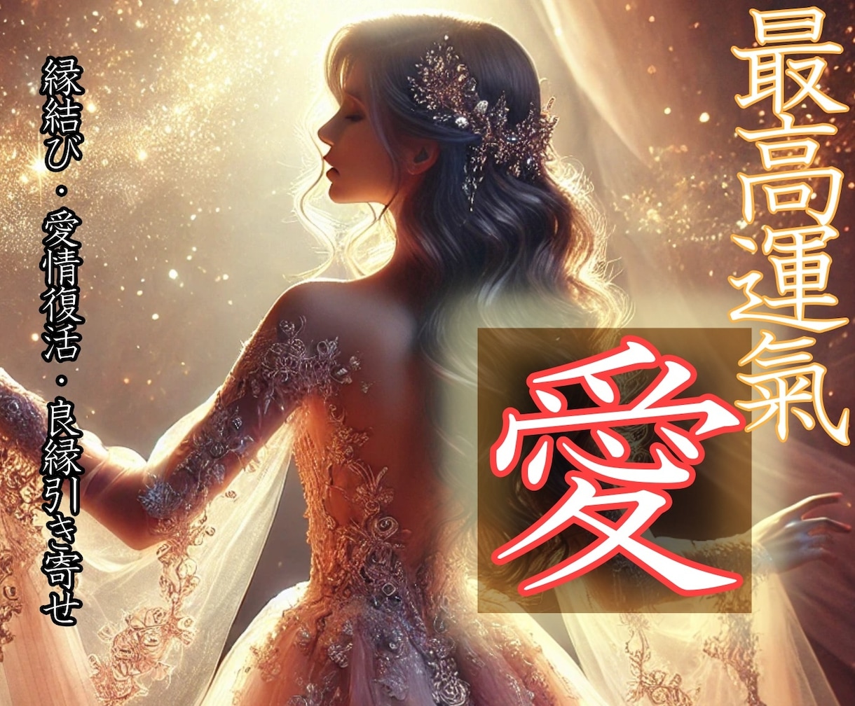 最高運氣♡愛　～あなたの内面に愛が満ち溢れ出します 愛が足りない？  あなたも 愛の周波数に包まれてみませんか？ イメージ1