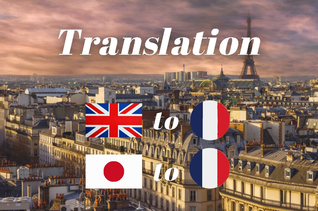 フレンチフランス語に日本語/英語を翻訳いたします ネイティブに心を掴む翻訳を任せてみませんか? イメージ1