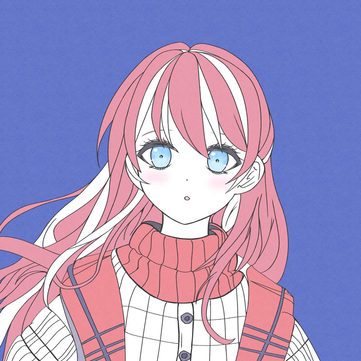 お目が可愛いアイコン制作致します 可愛い女の子イラスト制作します！ イメージ1