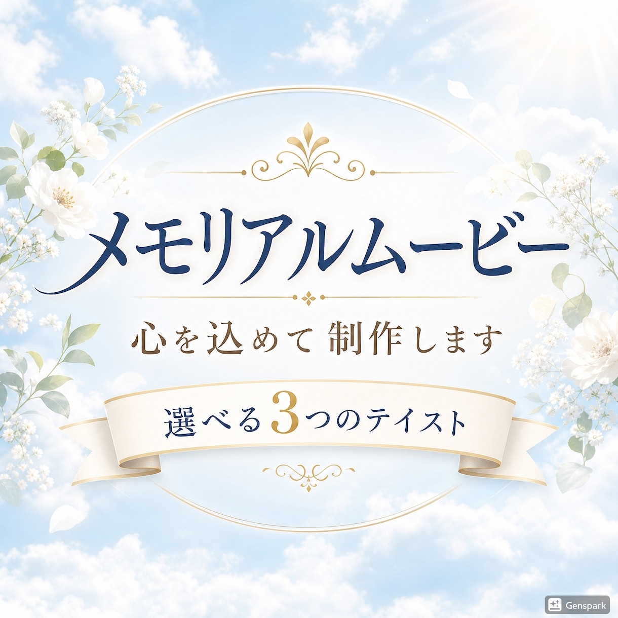 故人様との思い出を一本の映像として残します 感謝の気持ちや想いを映像として”かたち”にします イメージ1