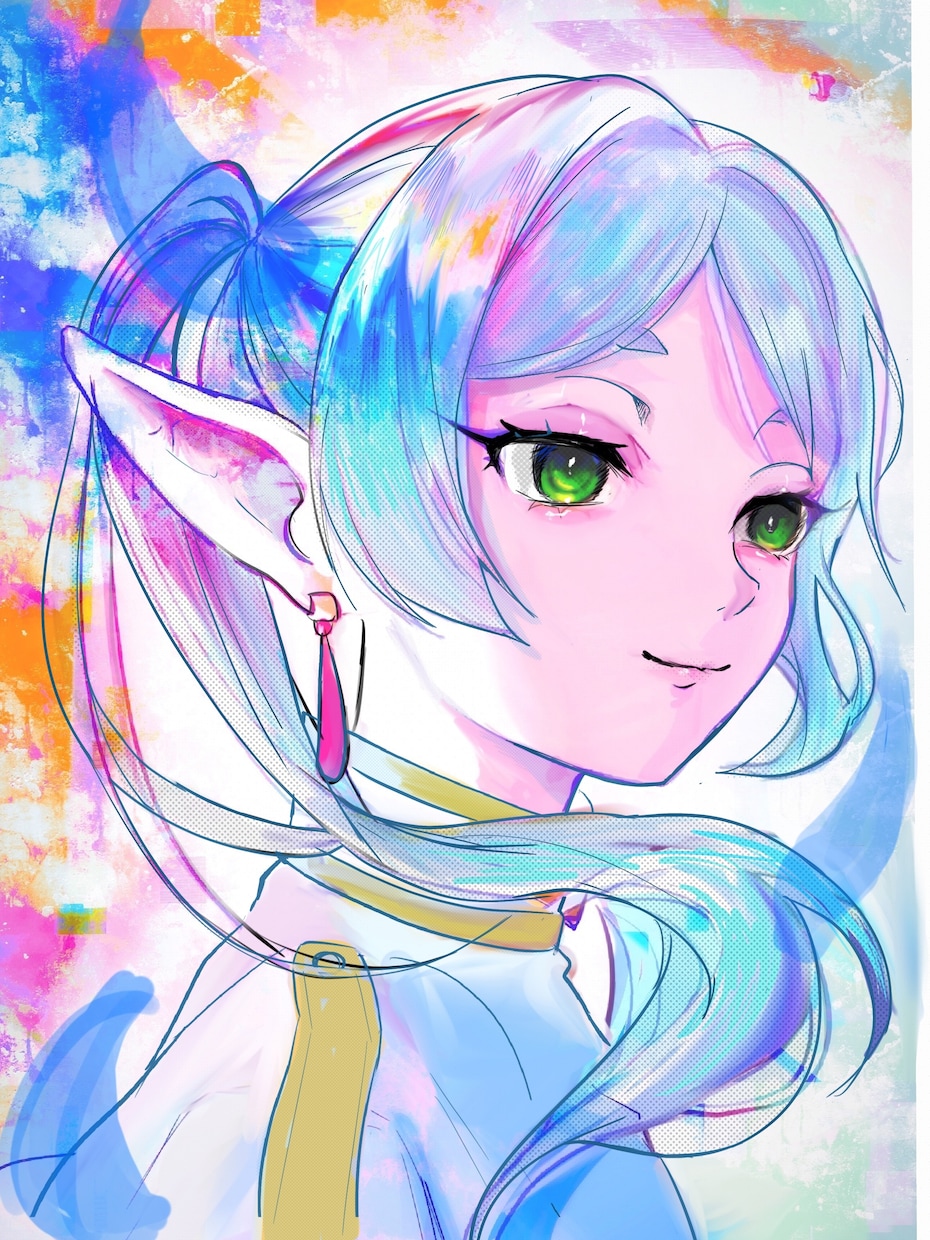 好みの絵柄に合わせて描きます 理想に沿ったものが完成するまで、何度でも描き直します！ イメージ1