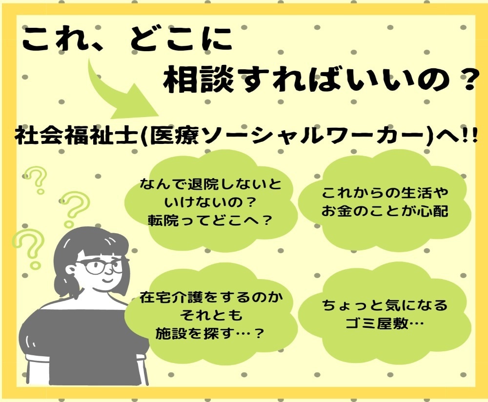 医療・介護・生活のお悩みをうかがいます 社会福祉士・医療ソーシャルワーカー対応／メッセージ／20日間 イメージ2