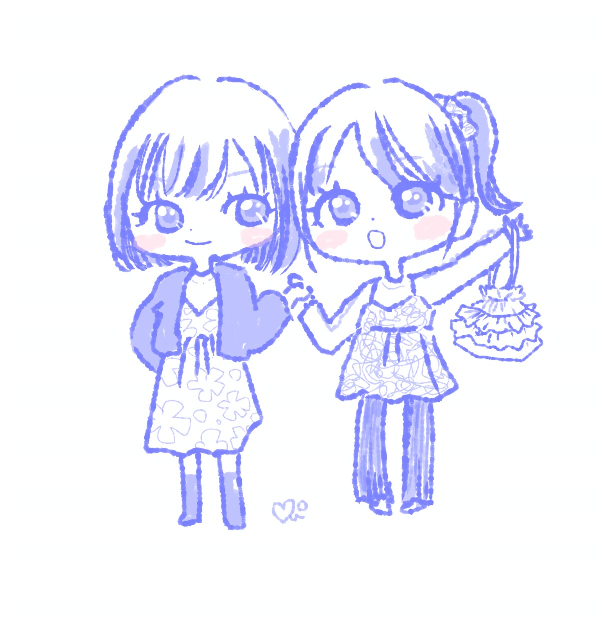 あなた様を【おチビ】キャラクターにします 赤ちゃんから大人まで【より可愛く♡格好良く⭐︎】描きます イメージ7