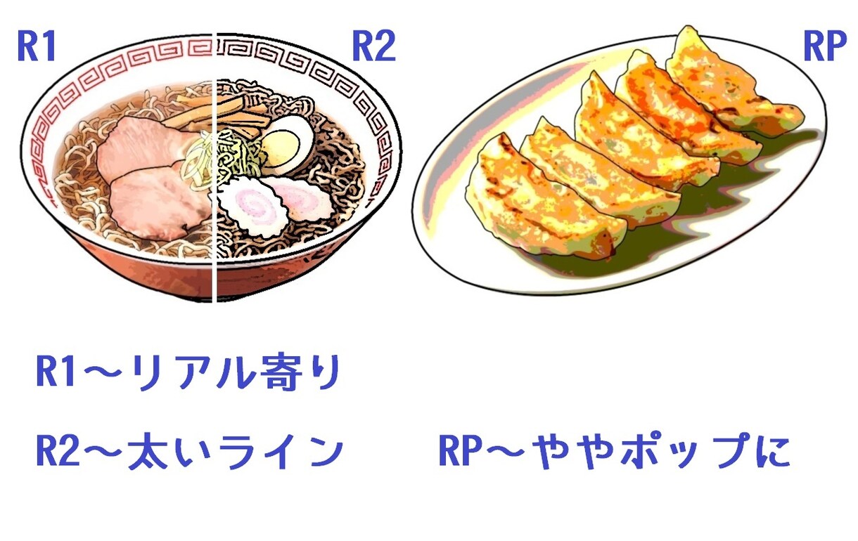 NEW!!! なんでもイラスト化いたします 用途に応じて写真からラインを丁寧にきれいに鬼描き出し イメージ2