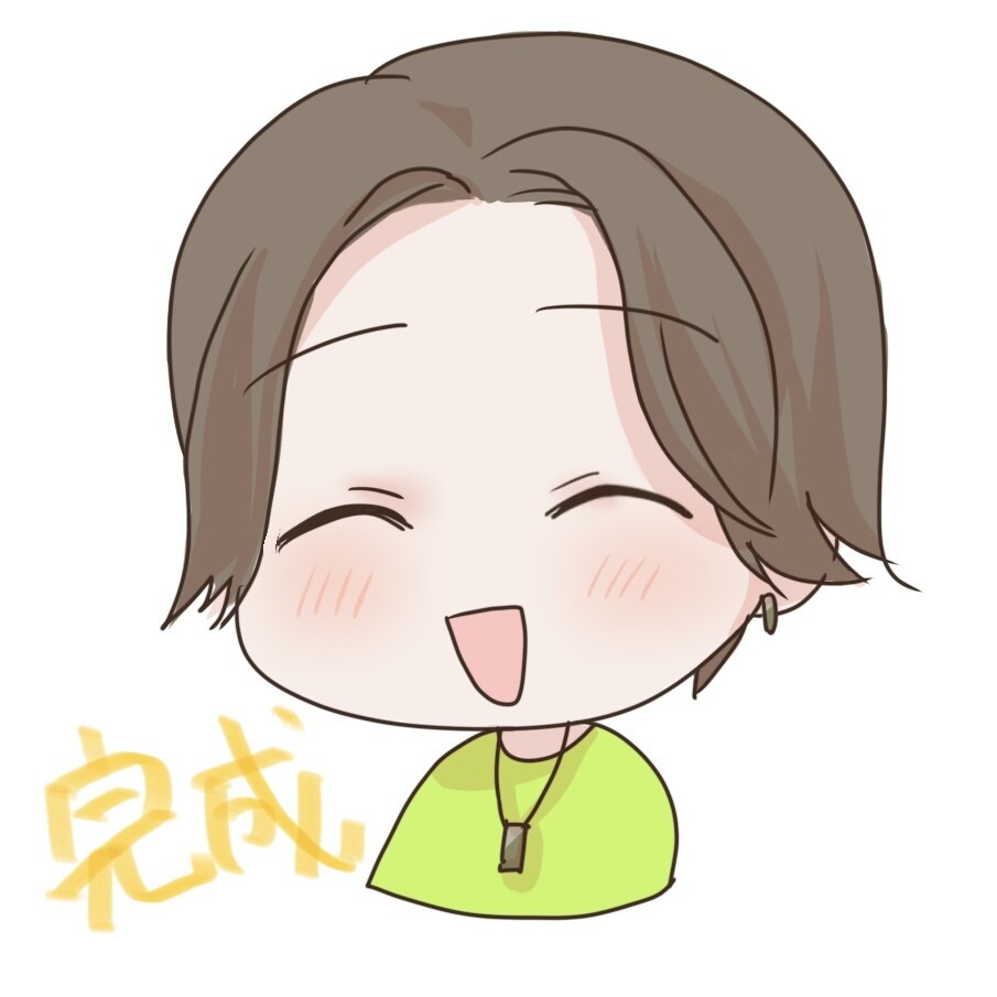 表情差分イラスト３枚セット描きます ♪　　　あなたのミニキャラをyoutubeやブログに！ イメージ7