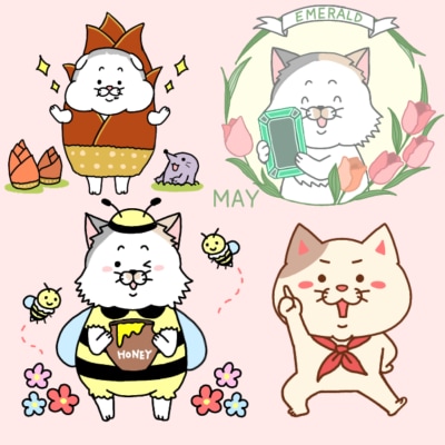 いろんなテイストの可愛くてゆるめなイラスト描きます 挿絵やSNSなどのアイコン、グッズ作成にも！ イメージ4