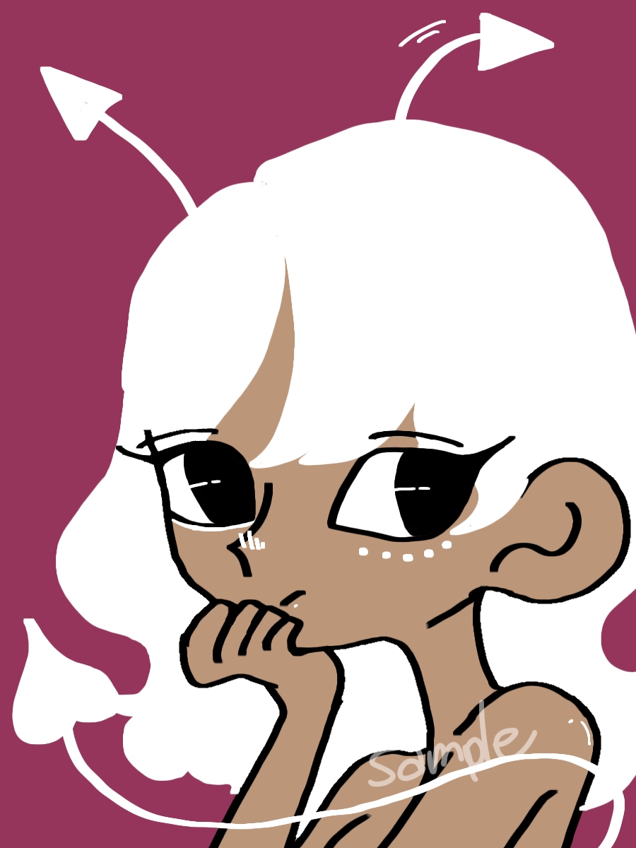 唯一無二のイラスト描きます 個性的なアイコンが欲しい方にオススメ！<商用利用可能> イメージ3