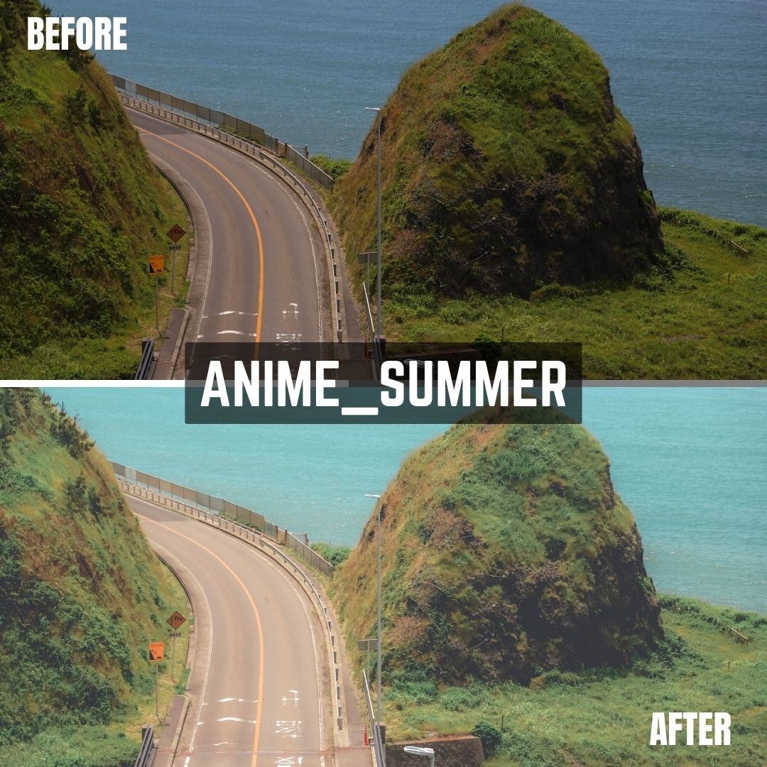 ANIME Lightroomプリセット販売します スマホで撮影した写真、ワンタッチで大変身！ イメージ4