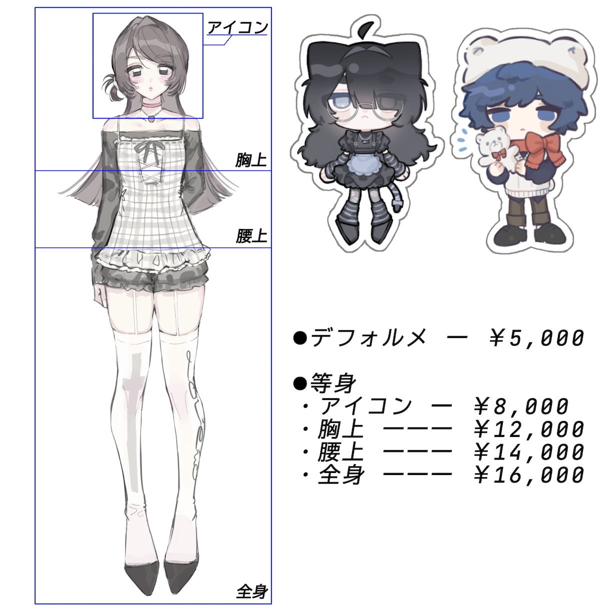 商用利用◎お好みの絵柄と雰囲気でイラスト制作します どんなご希望にも対応します！お気軽にご相談下さい◎ イメージ2