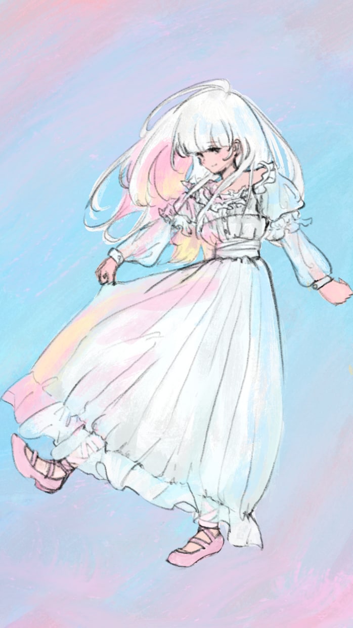 光と色の表現を大切にしたアートイラストを描きます 世界観やファッション、アートデザインが好きな方へ イメージ7