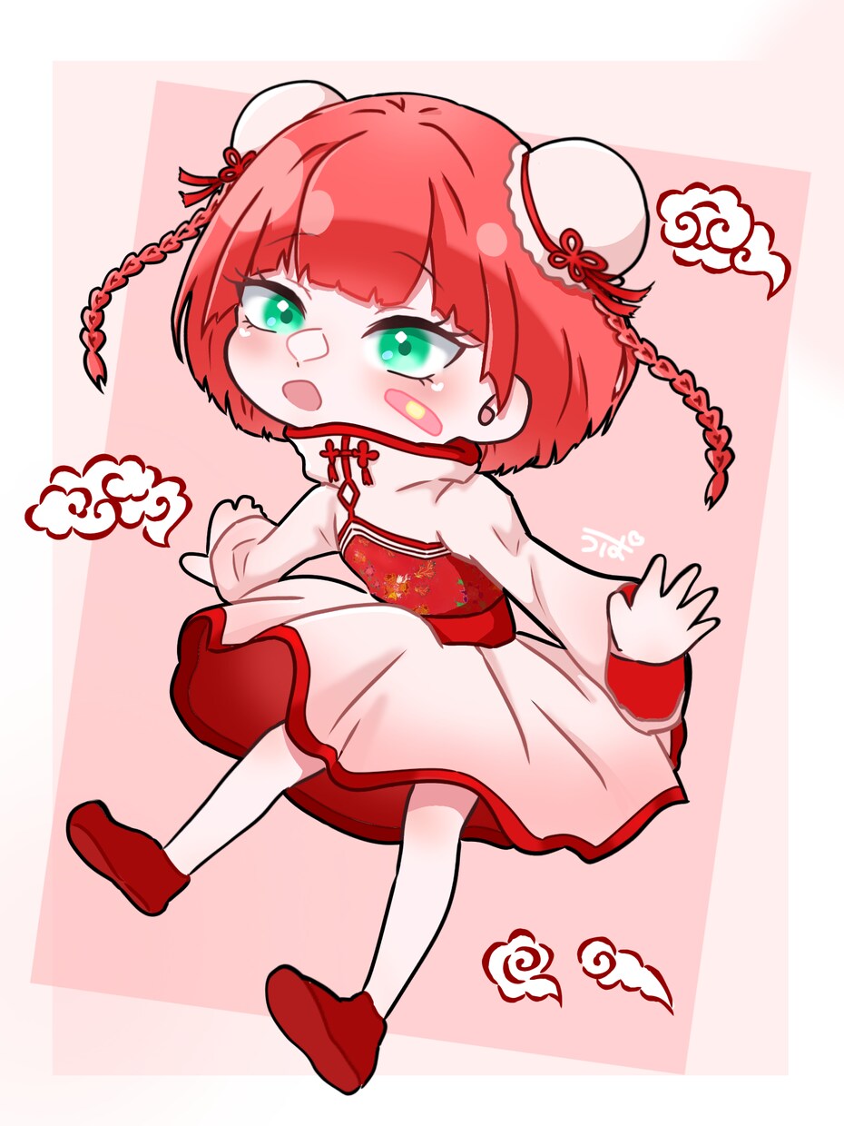 ミニキャラの立ち絵描きます あなただけのかわいいデフォルメイラストを探している方へ！ イメージ2