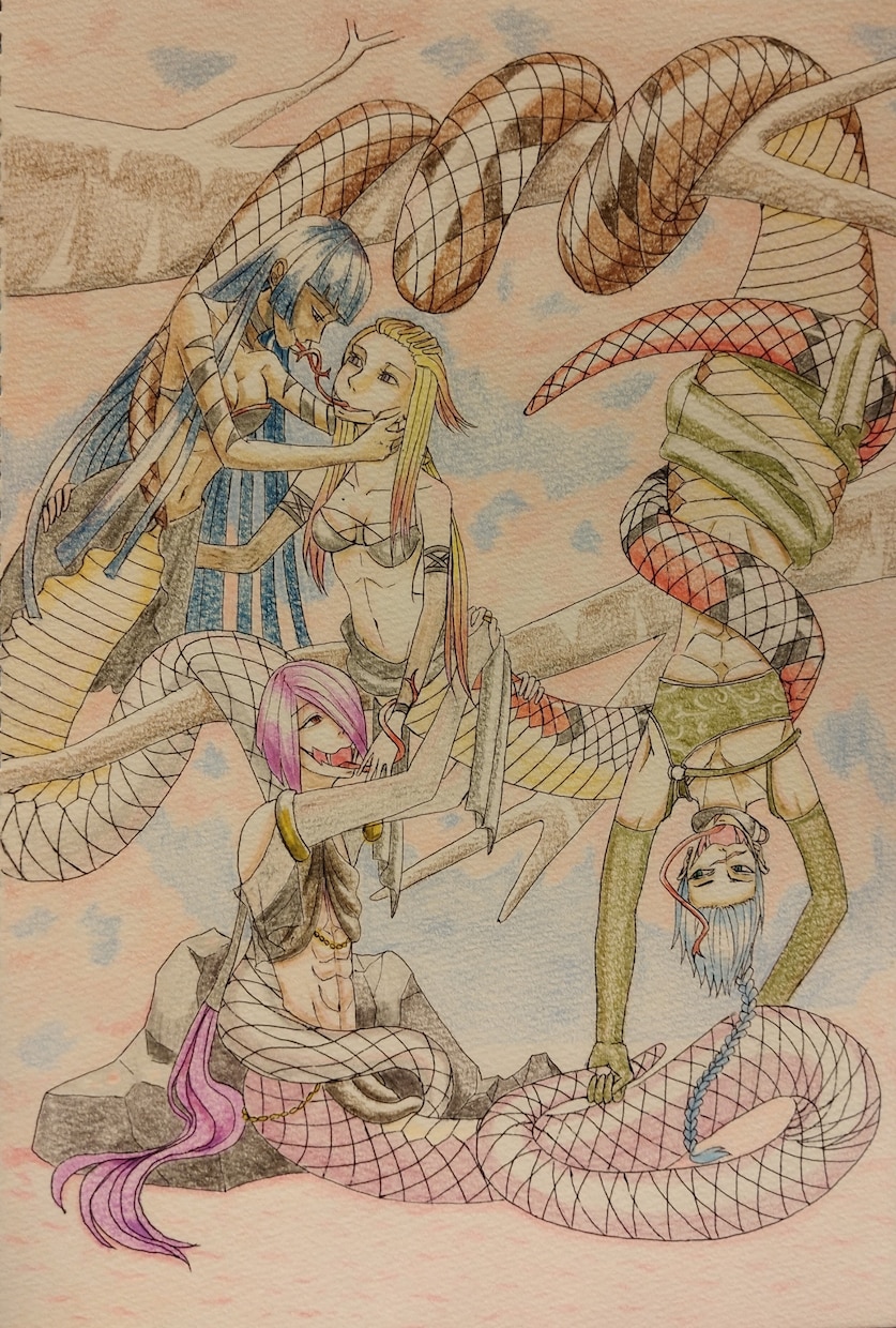 味わいのある手描きイラスト作成します ウェルカムボード、似顔絵、インテリア等用途に合ったイラスト イメージ5