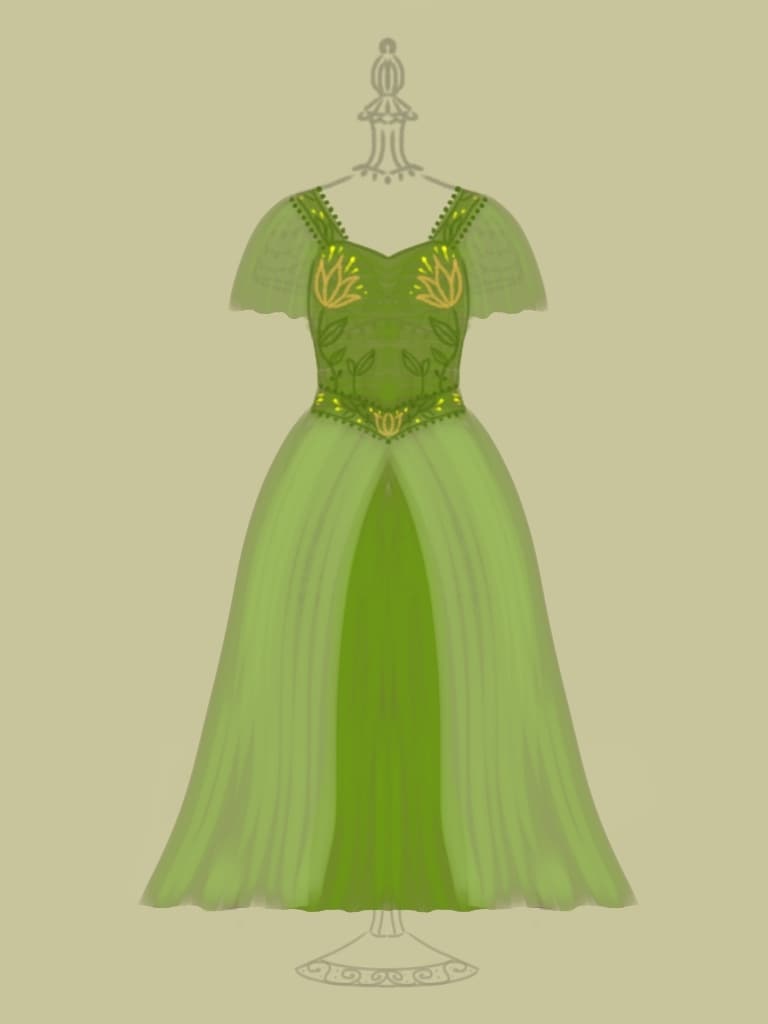 ファッションイラストおしゃれに描きます ヴィンテージ風な洋服、ドレスやワンピースのデザインを描きます イメージ3