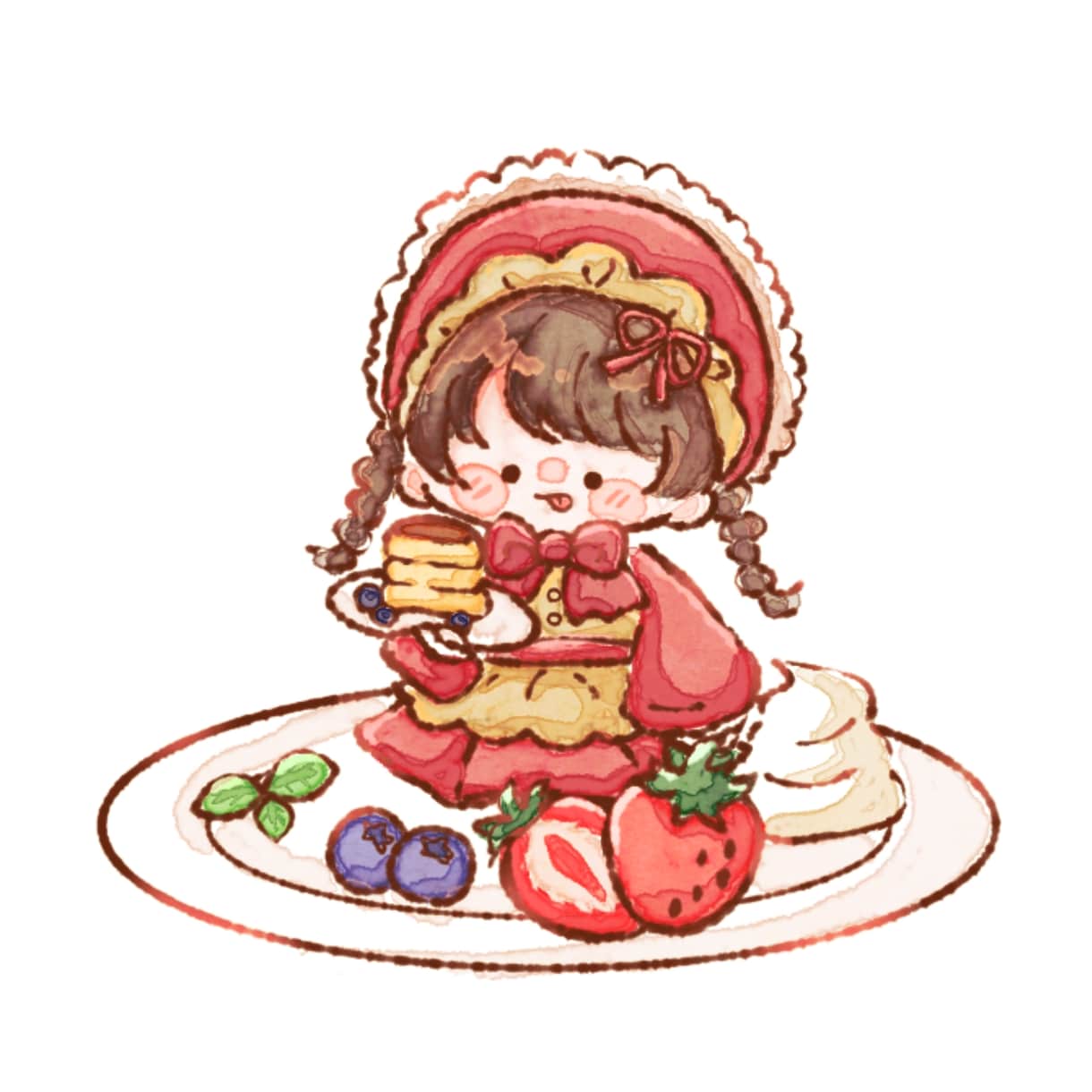 ゆるふわなイラスト描きます 最短即日で絵本のようなゆるいイラストお描きします イメージ2
