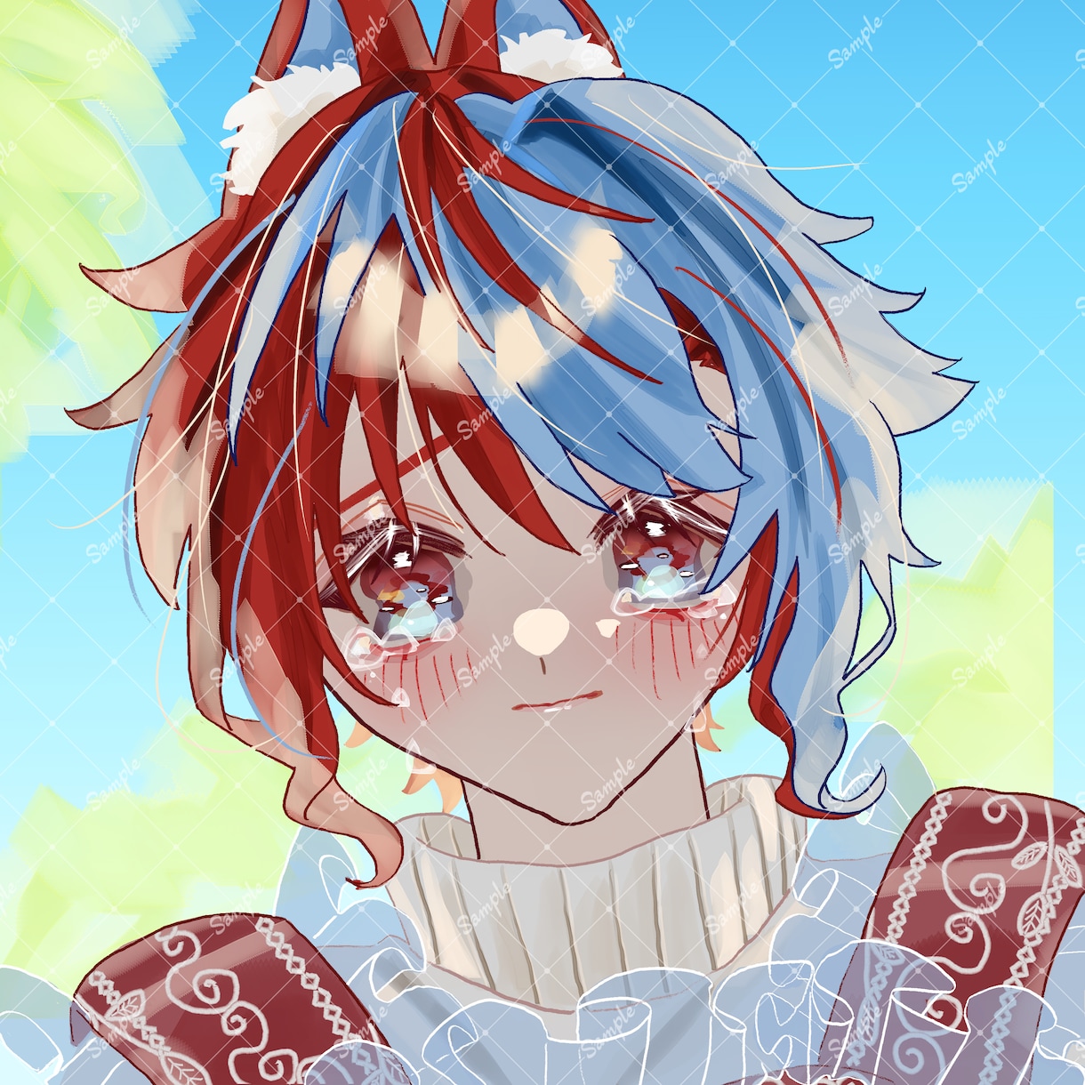商用利用可能！イラスト全般の制作承ります SNSアイコン、ヘッダー、似顔絵など描かせていただきます。 イメージ2