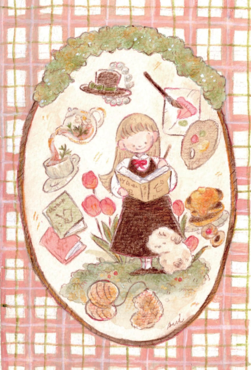 絵本のようなアナログ装画／挿絵／イラスト制作します 絵本のような物語のある世界観を大切に制作します イメージ9