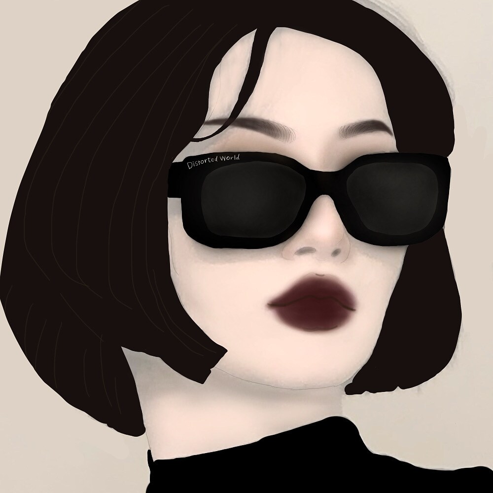 SNSのアイコンに使えるオシャレな似顔絵描きます InstagramやTwitterなどのアイコン用似顔絵 イメージ2