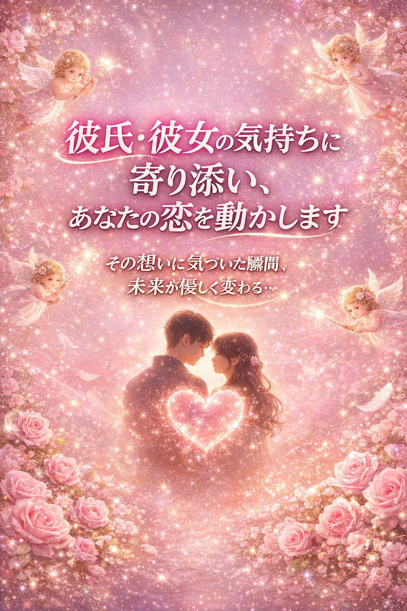 彼氏・彼女の気持ちに寄り添いあなたの恋を動かします その想いに気づいた瞬間、未来が優しく変わる イメージ1