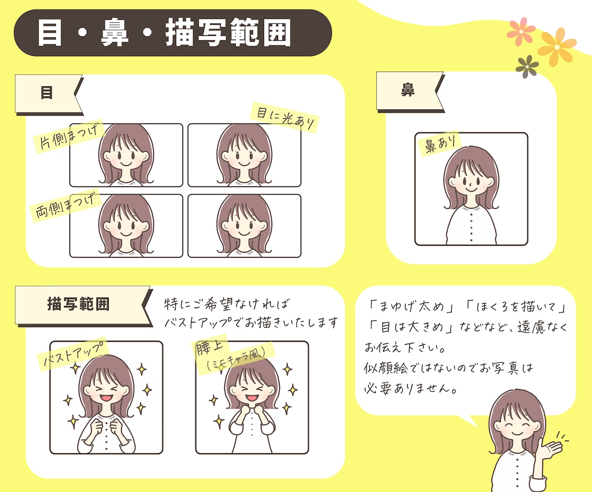 商用利用可！ゆるかわイラストお描きします インスタで使いやすい親しみやすさが伝わる手描き風イラスト イメージ4