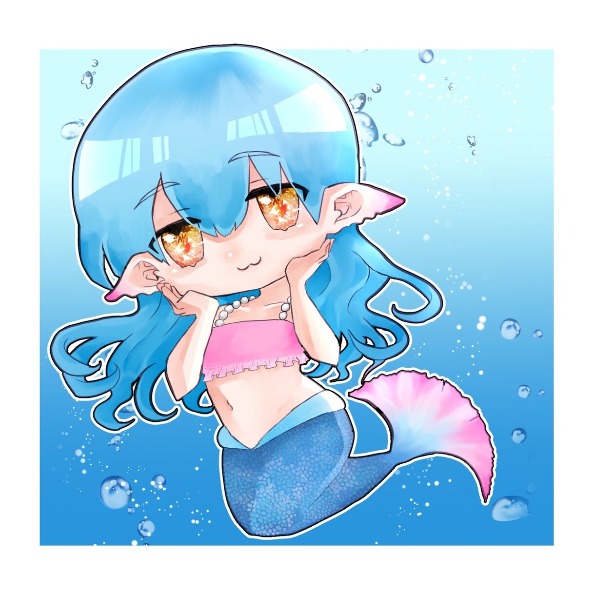 ミニキャラ描きます 【8月値下げ中】SNSアイコン、動画用、夢絵対応可 イメージ4