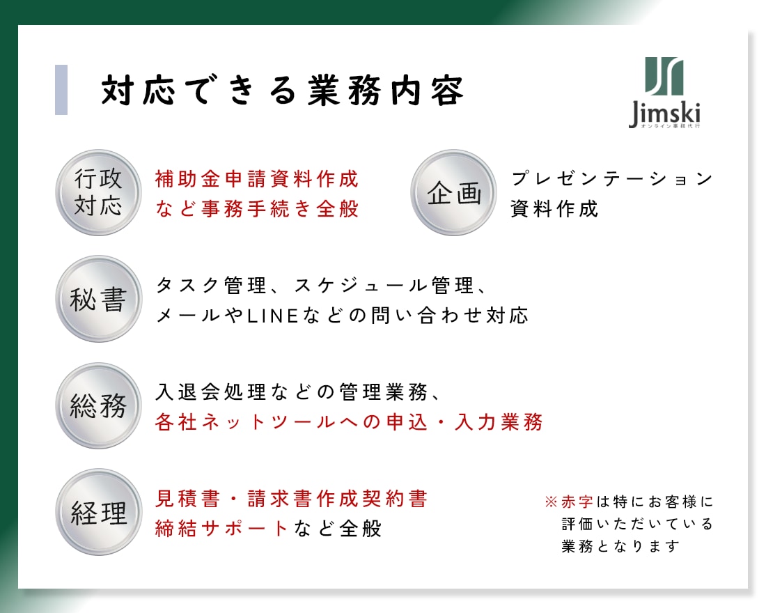 元公務員･行政書士があなたの面倒な事務を代行します 〜　ひとりでがんばっている社長さん、経営者の方へ　〜 イメージ5