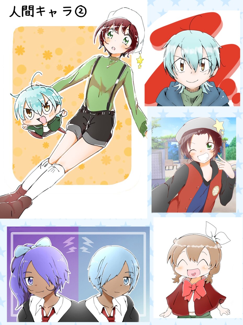 キャラクターが可愛く生き生きとしたイラスト描きます 目を惹く！生き生きとしたキャラクターを描きます！！ イメージ7