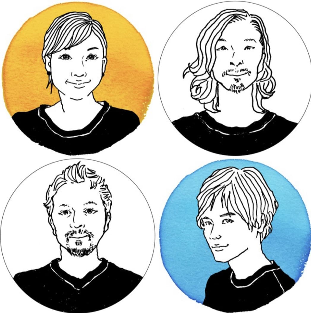 温かみのある線画イラストの似顔絵アイコンを描きます ライン、ツイッター、インスタグラムなどのSNSアイコンに イメージ4
