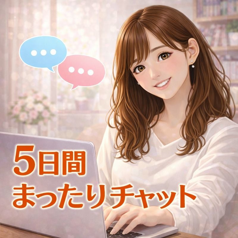 女友達みたいに♡5日間まったりやりとりします 日頃の愚痴、ノロケやお悩み何でも♪自由にお話しましょ(^^) イメージ1