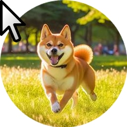 あなたのペットの写真でマウスカーソルを作成します ペット以外も可能です。他の写真画像や自作イラストなど。 イメージ2
