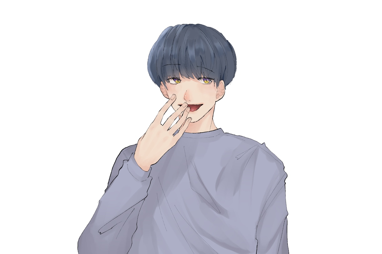 かっこいい男の子(10~20代)を描きます 男の子のイラストが好きな方はぜひ‼︎ イメージ2