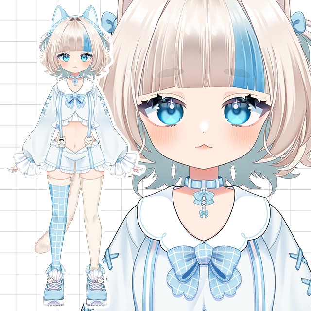 キャラデザ～全身モデリングまで制作いたします 商用利用料込み！高品質なモデルでVtuberデビュー！ イメージ5